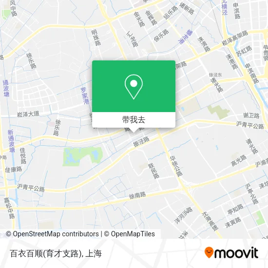 百衣百顺(育才支路)地图