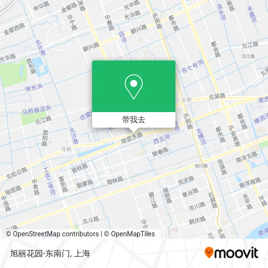 旭丽花园-东南门地图