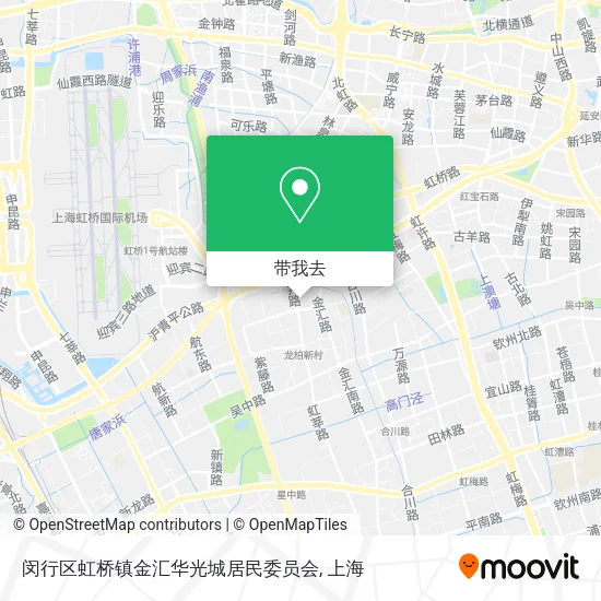 闵行区虹桥镇金汇华光城居民委员会地图
