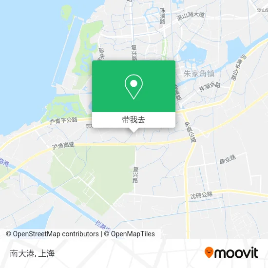 南大港地图