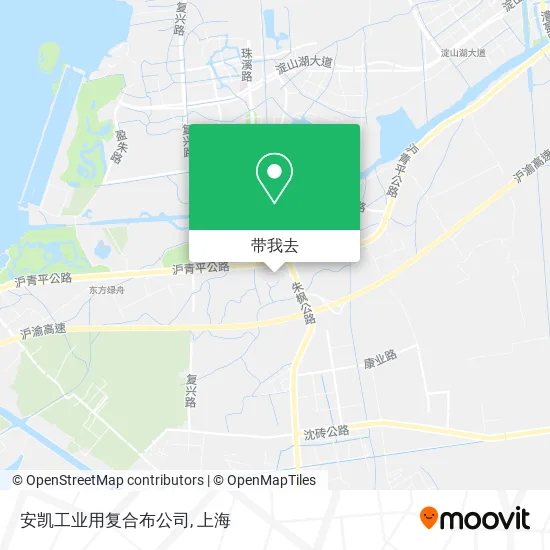 安凯工业用复合布公司地图