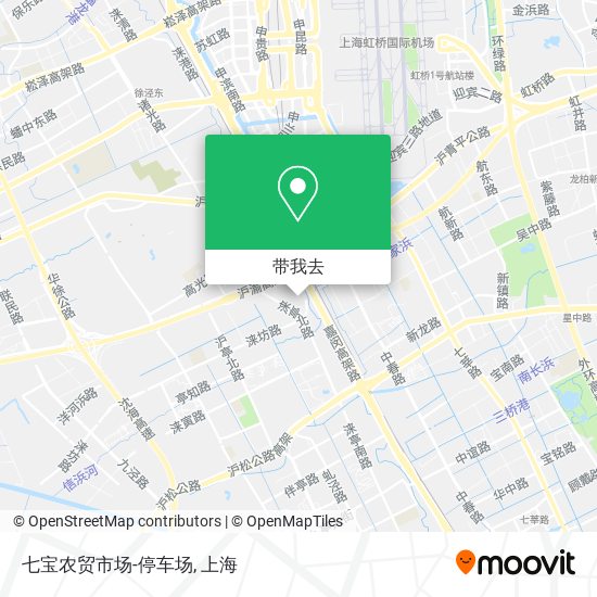 七宝农贸市场-停车场地图