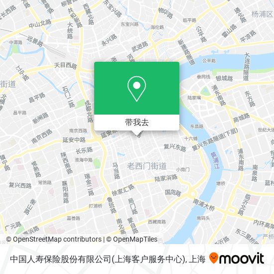 中国人寿保险股份有限公司(上海客户服务中心)地图