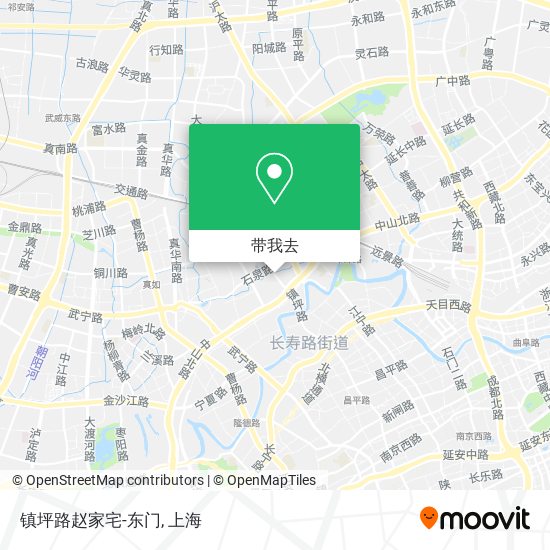 镇坪路赵家宅-东门地图