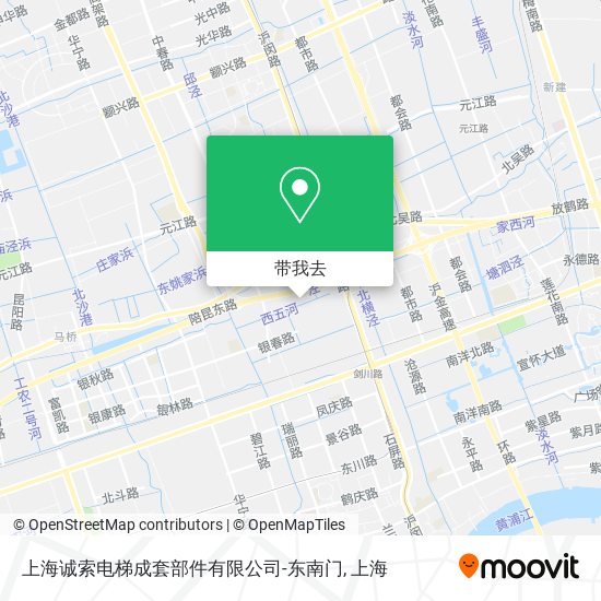 上海诚索电梯成套部件有限公司-东南门地图