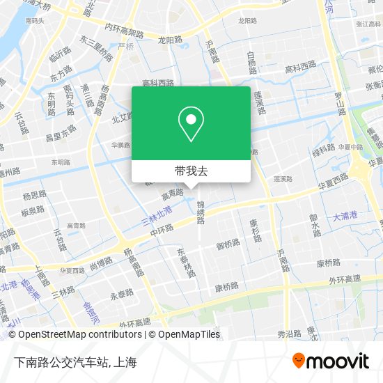 下南路公交汽车站地图