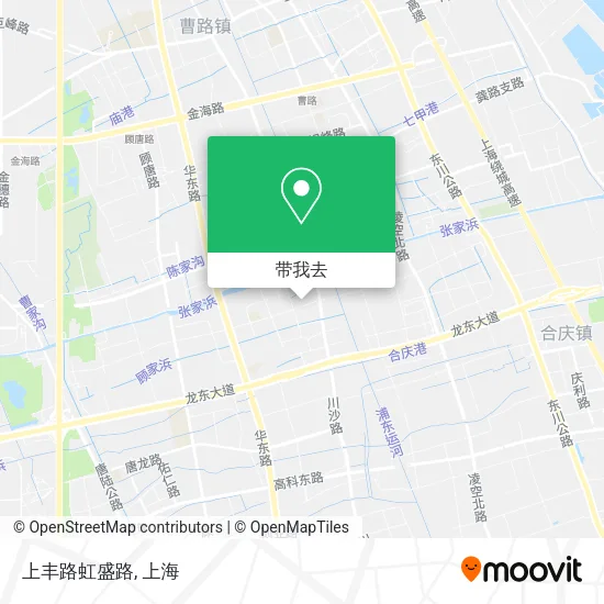 上丰路虹盛路地图