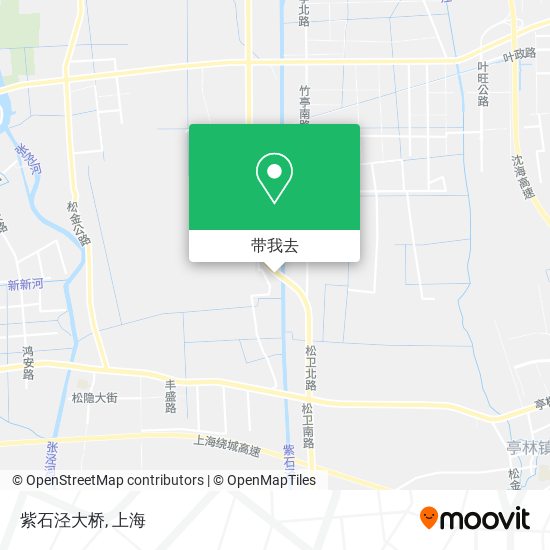 紫石泾大桥地图