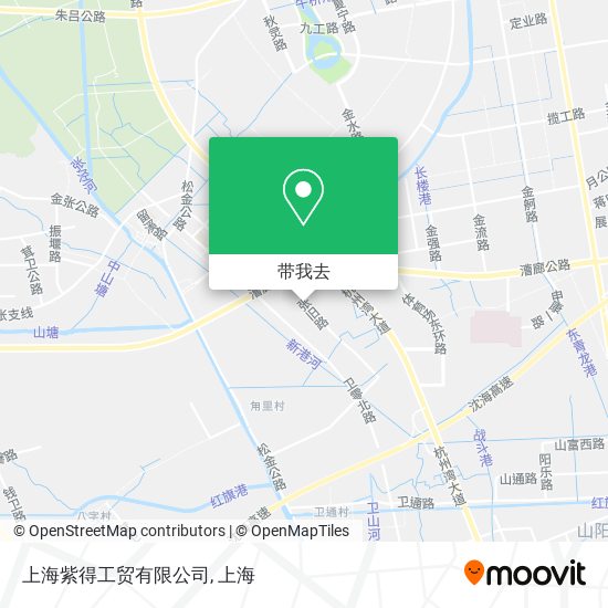 上海紫得工贸有限公司地图
