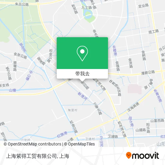 上海紫得工贸有限公司地图