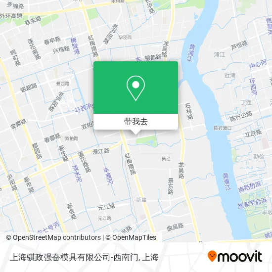 上海骐政强奋模具有限公司-西南门地图