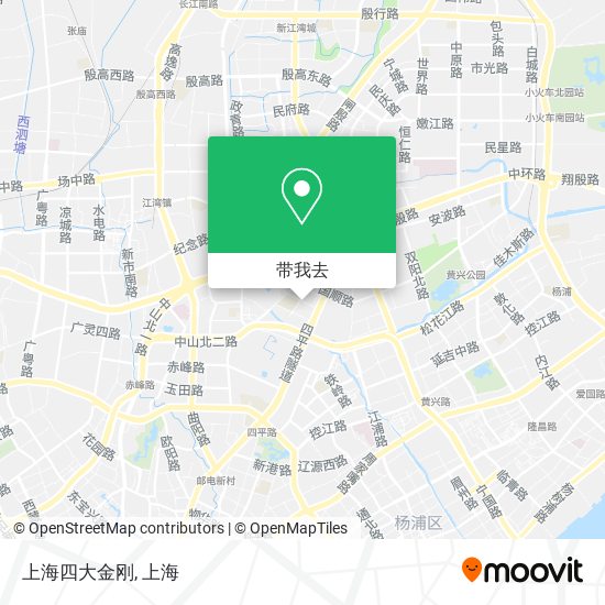 上海四大金刚地图