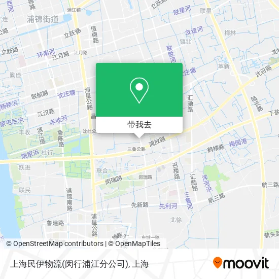 上海民伊物流(闵行浦江分公司)地图
