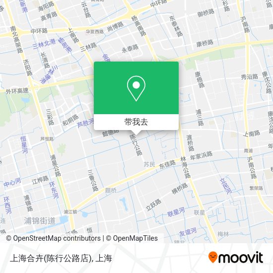 上海合卉(陈行公路店)地图