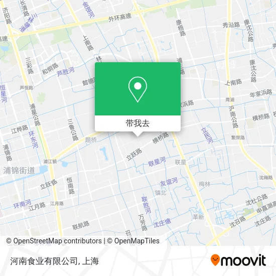 河南食业有限公司地图