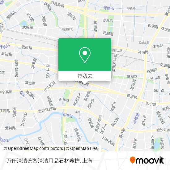 万仟清洁设备清洁用品石材养护地图