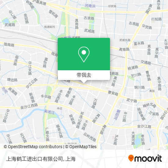 上海鹤工进出口有限公司地图
