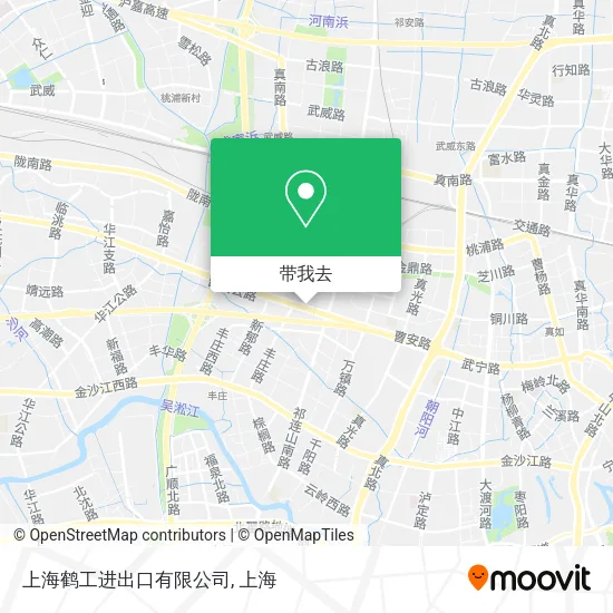 上海鹤工进出口有限公司地图