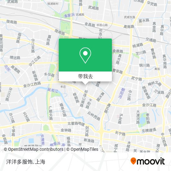 洋洋多服饰地图