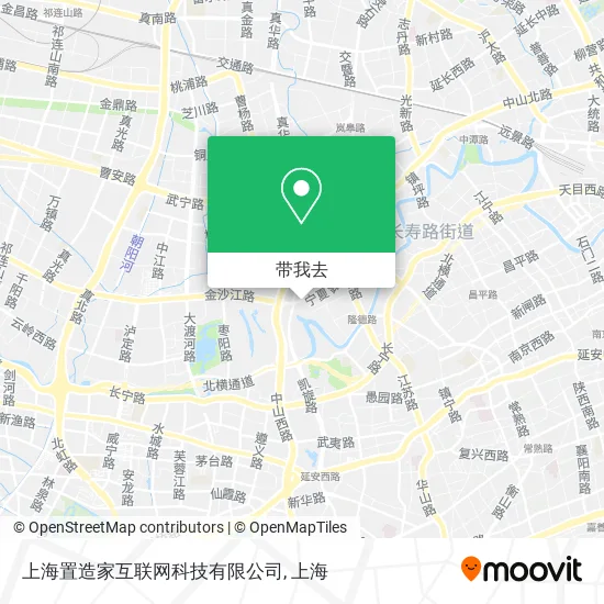 上海置造家互联网科技有限公司地图