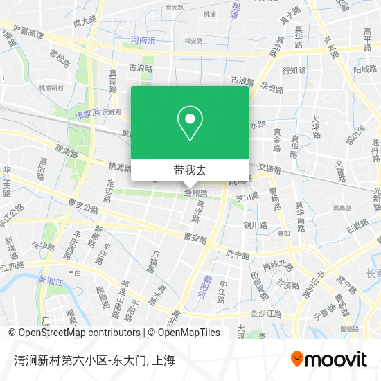 清涧新村第六小区-东大门地图