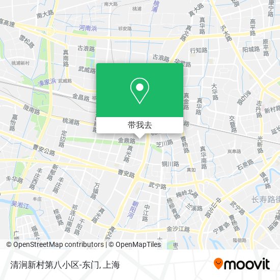 清涧新村第八小区-东门地图