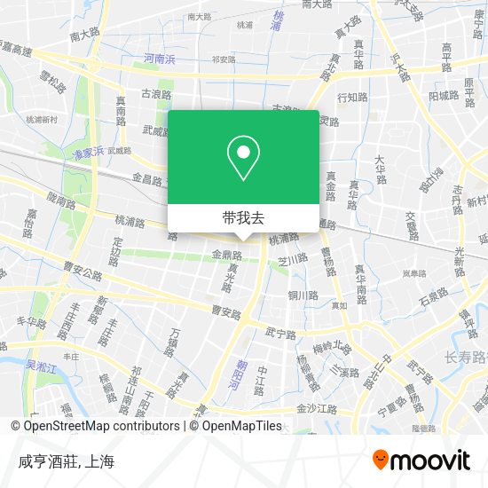 咸亨酒莊地图