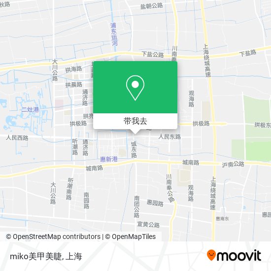 miko美甲美睫地图