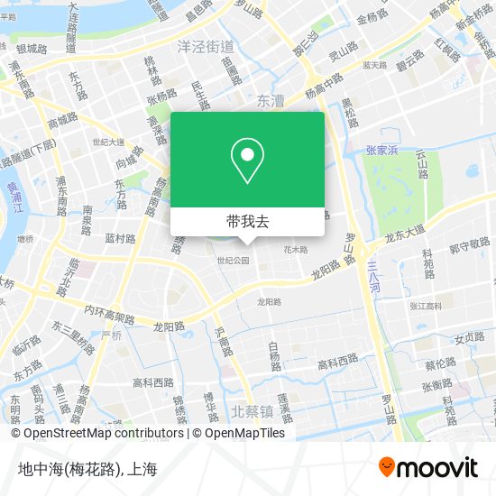 地中海(梅花路)地图