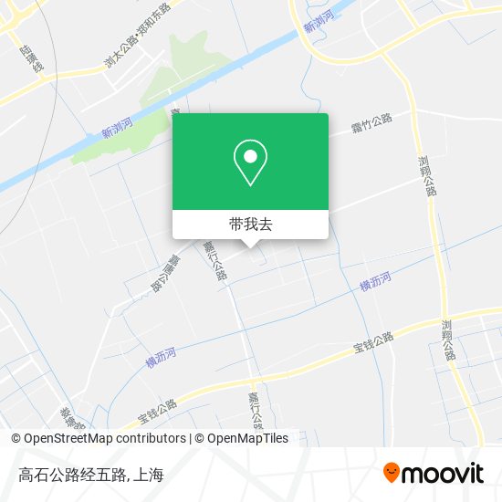 高石公路经五路地图