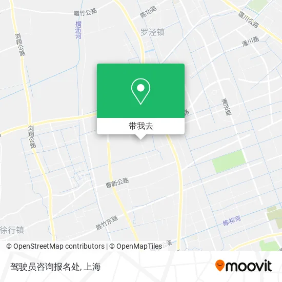 驾驶员咨询报名处地图
