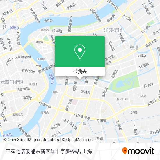 王家宅居委浦东新区红十字服务站地图