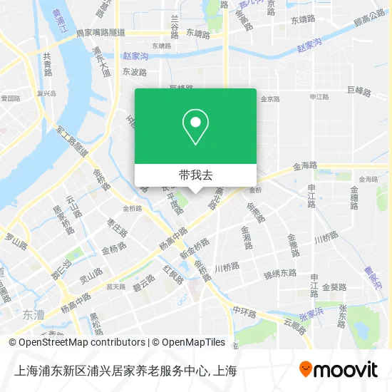 上海浦东新区浦兴居家养老服务中心地图