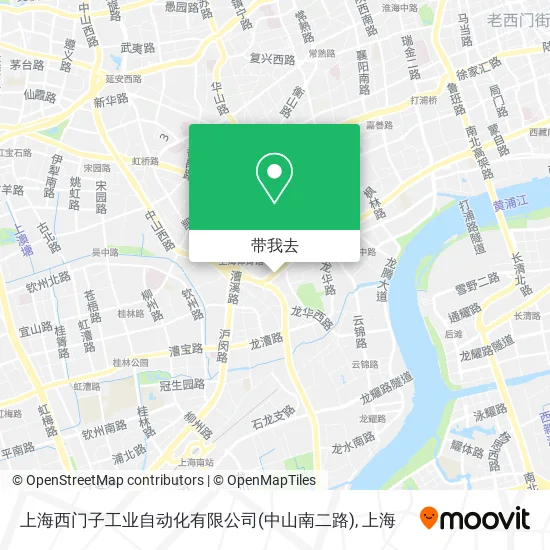 上海西门子工业自动化有限公司(中山南二路)地图