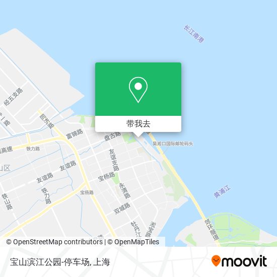 宝山滨江公园-停车场地图