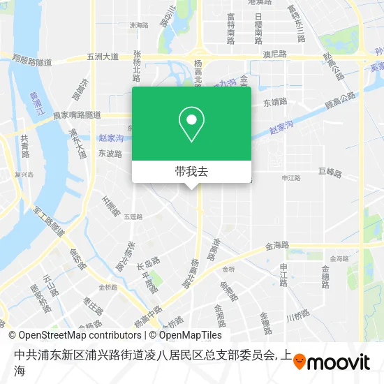 中共浦东新区浦兴路街道凌八居民区总支部委员会地图