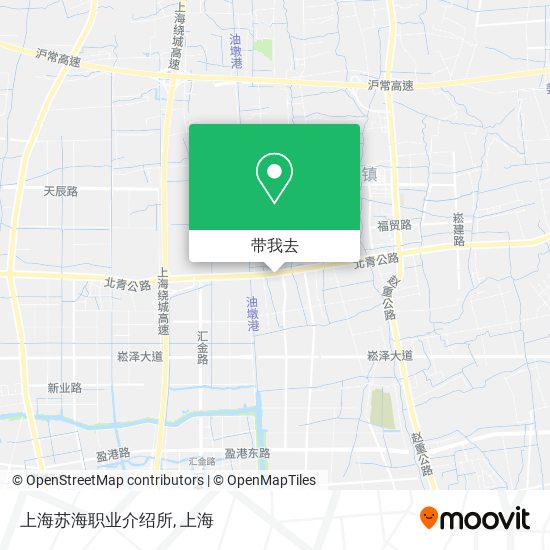 上海苏海职业介绍所地图