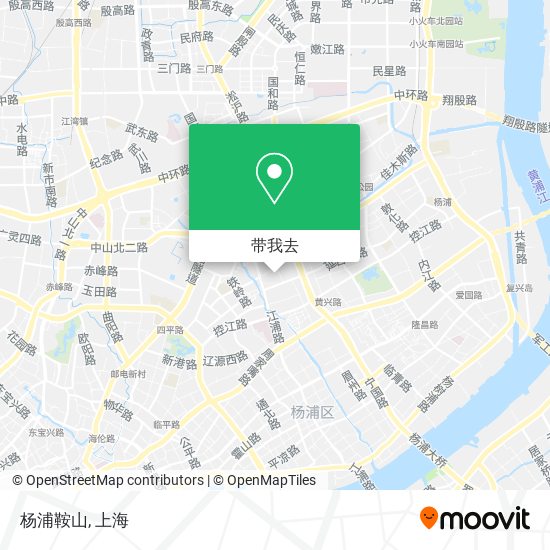 杨浦鞍山地图