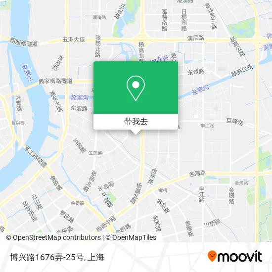 博兴路1676弄-25号地图