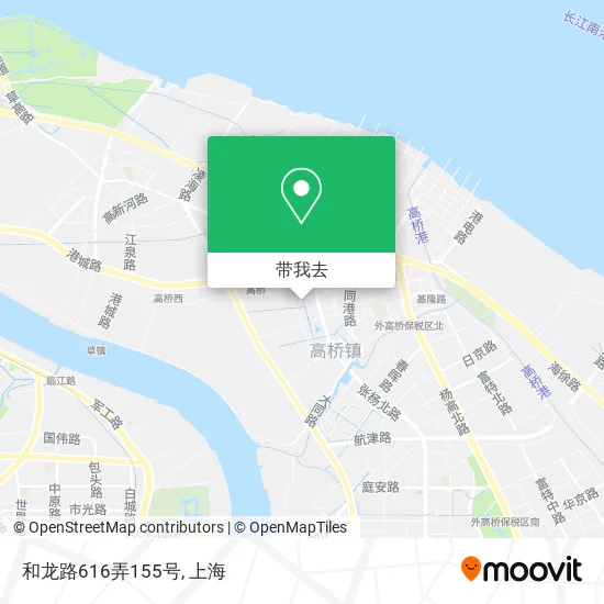 和龙路616弄155号地图