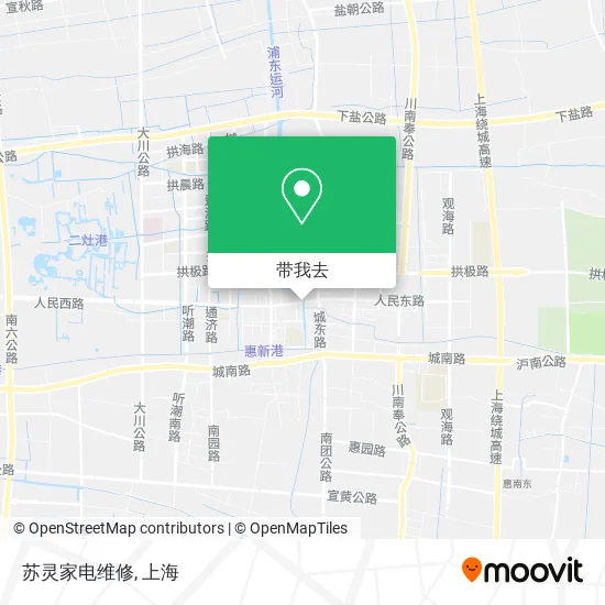 苏灵家电维修地图