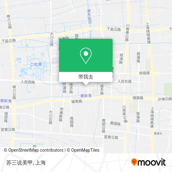 苏三说美甲地图
