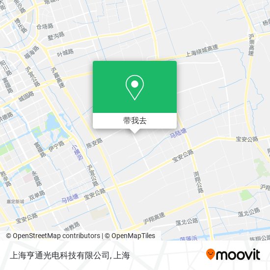 上海亨通光电科技有限公司地图