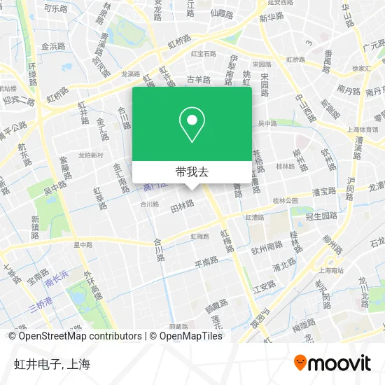 虹井电子地图