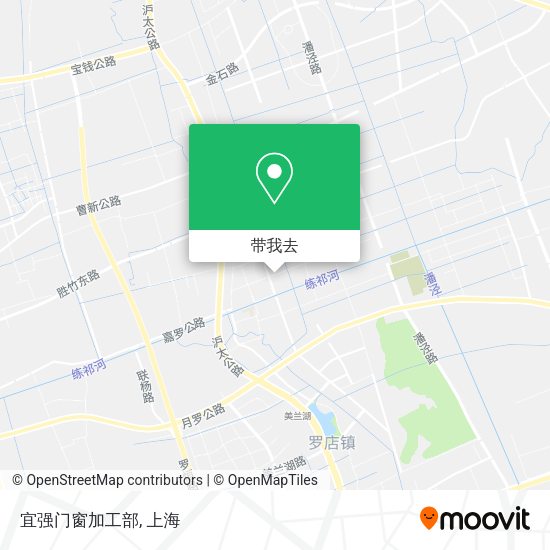 宜强门窗加工部地图