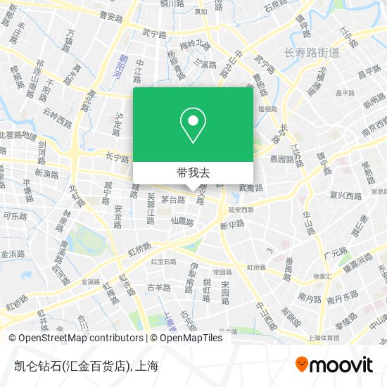 凯仑钻石(汇金百货店)地图