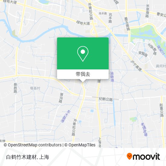 白鹤竹木建材地图