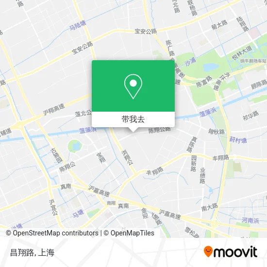 昌翔路地图