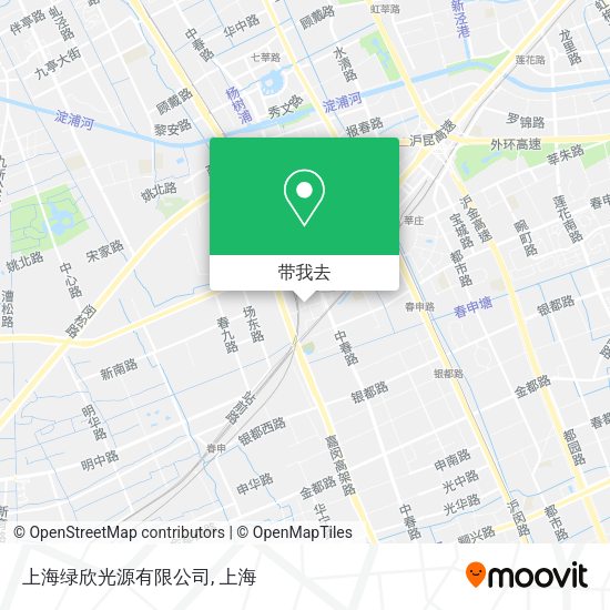 上海绿欣光源有限公司地图