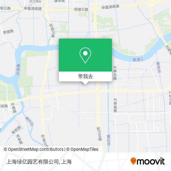 上海绿亿园艺有限公司地图